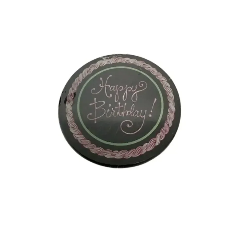 Longaberger 51553 Pink Birthday Cake Basket Round w/ Protector Lid Sealed